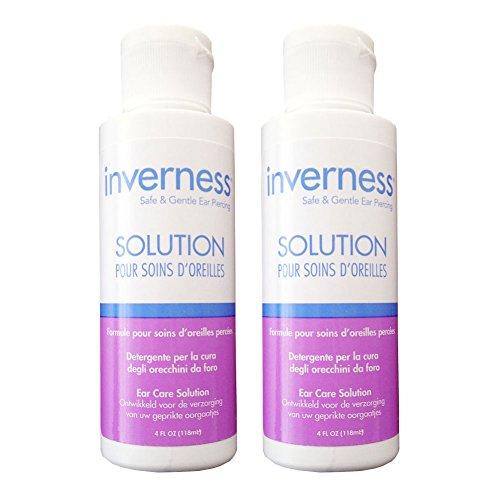 INVERNESS After Piercing Ear Care Solution 4 oz 2 pc Set | The Tinnitus Treatment